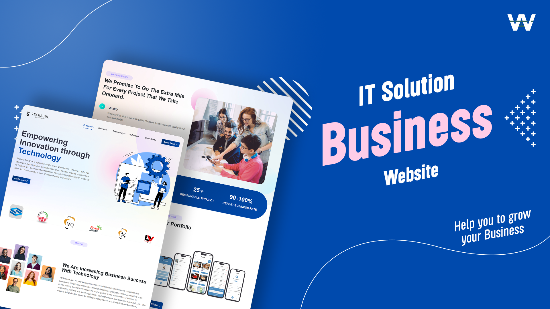 IT Solution Agency Website